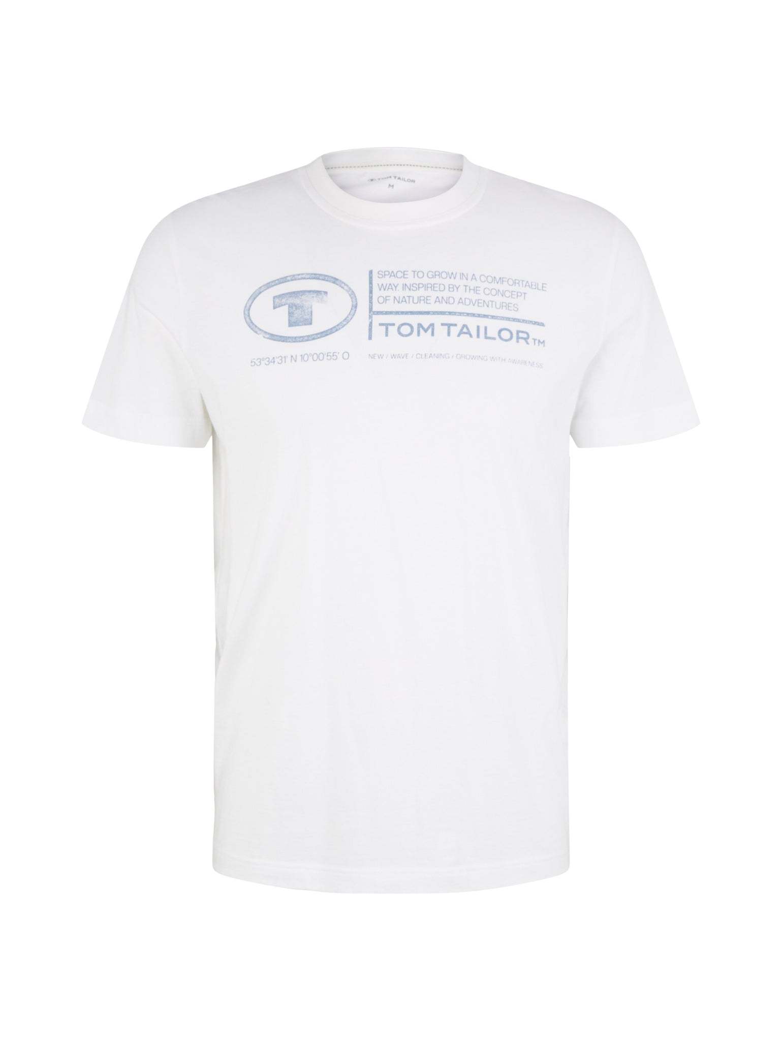 PACIFIC PRINTED CREWNECK T-SHIRT Trainingsshirts PACIFIC 00 WHITE S