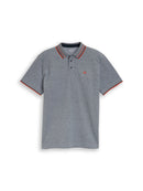 TOM TAILOR CASUAL MEN Printed polo Freizeitshirts /-hemden TOM TAILOR CASUAL MEN 24571 S