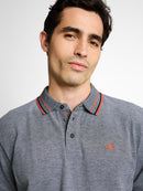 TOM TAILOR CASUAL MEN Printed polo Freizeitshirts /-hemden TOM TAILOR CASUAL MEN