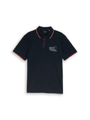 TOM TAILOR CASUAL MEN printed polo