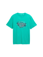 TOM TAILOR CASUAL MEN printed t-shirt 10668 Trainingsshirts TOM TAILOR CASUAL MEN 11137 M