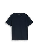 TOM TAILOR CASUAL MEN printed v-neck t-shirt Trainingsshirts TOM TAILOR CASUAL MEN 10668 M