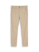 TOM TAILOR CASUAL MEN slim printed chino Freizeithosen TOM TAILOR CASUAL MEN Black 30/32
