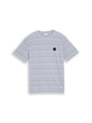 TOM TAILOR CASUAL MEN spacedye t-shirt Trainingsshirts TOM TAILOR CASUAL MEN navy spacedye pique M