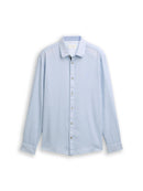 TOM TAILOR CASUAL MEN Sructured Shirt Freizeitshirts /-hemden TOM TAILOR CASUAL MEN Black S