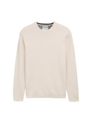 TOM TAILOR CASUAL MEN structured crewneck knit Freizeitpullover TOM TAILOR CASUAL MEN 38677 S