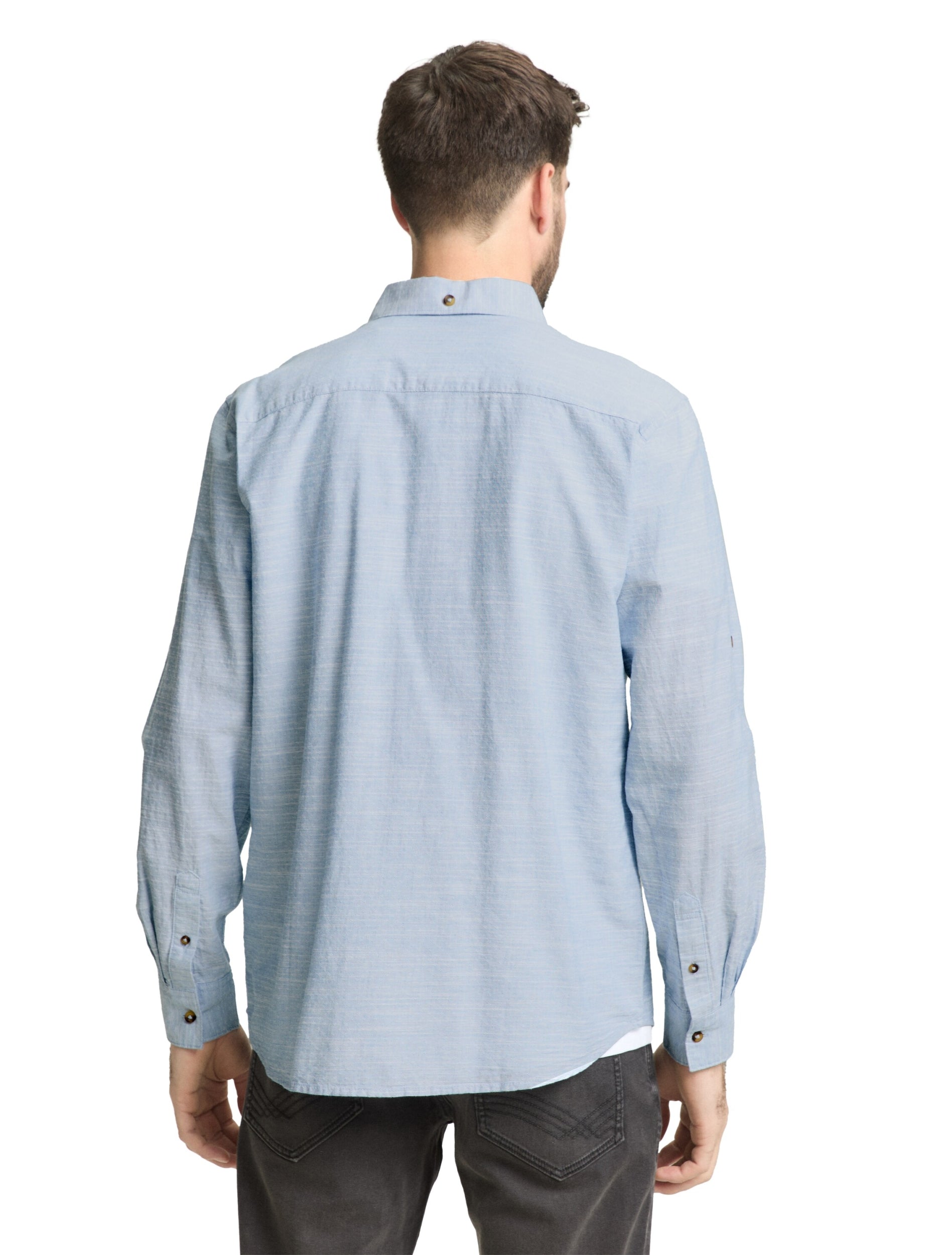 TOM TAILOR CASUAL MEN structured shirt Freizeitshirts /-hemden TOM TAILOR CASUAL MEN