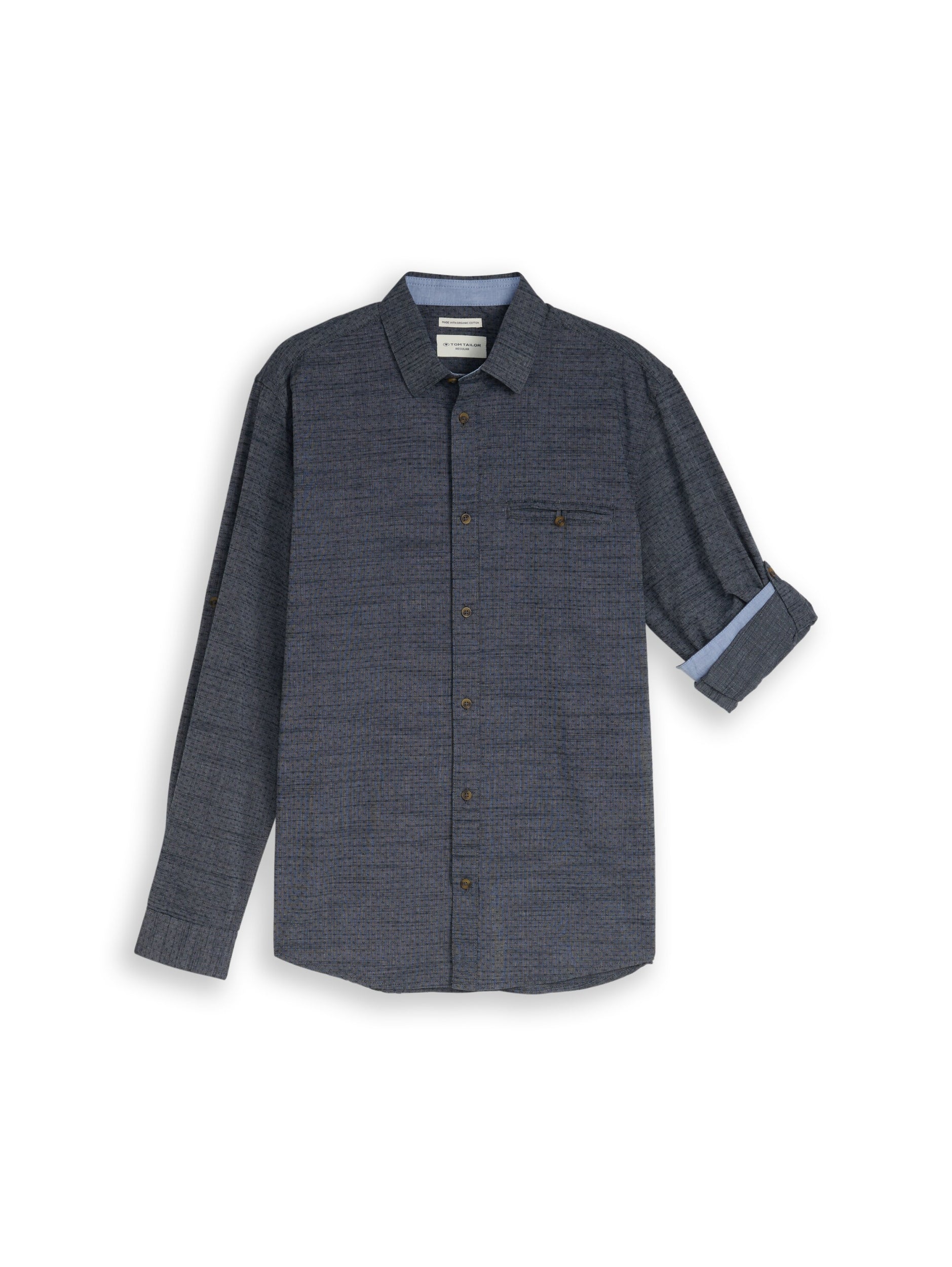 TOM TAILOR CASUAL MEN structured shirt Freizeitshirts /-hemden TOM TAILOR CASUAL MEN 39539 S