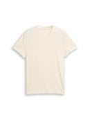TOM TAILOR CASUAL MEN T-shirt stripe v-neck Trainingsshirts TOM TAILOR CASUAL MEN Black S