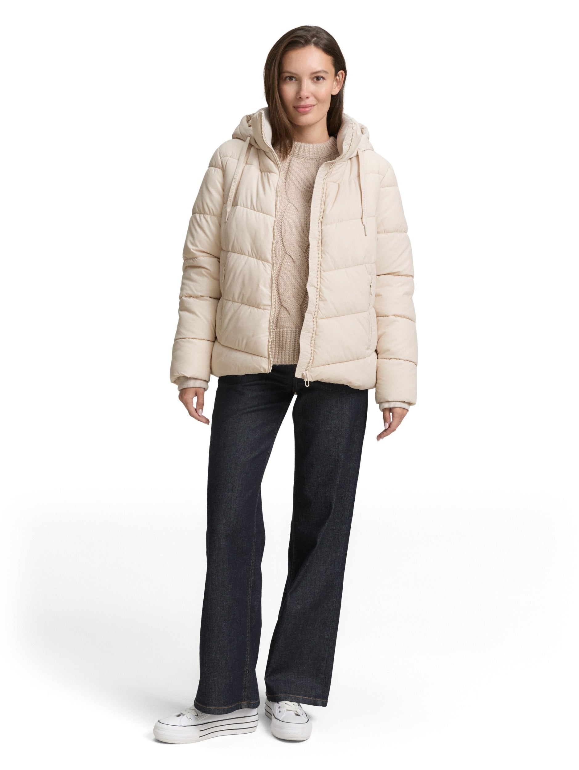 TOM TAILOR CASUAL WOMEN hooded puffer jacket Freizeitjacken TOM TAILOR CASUAL WOMEN