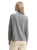 TOM TAILOR CASUAL WOMEN knit pullover with saddle shou Freizeitpullover TOM TAILOR CASUAL WOMEN