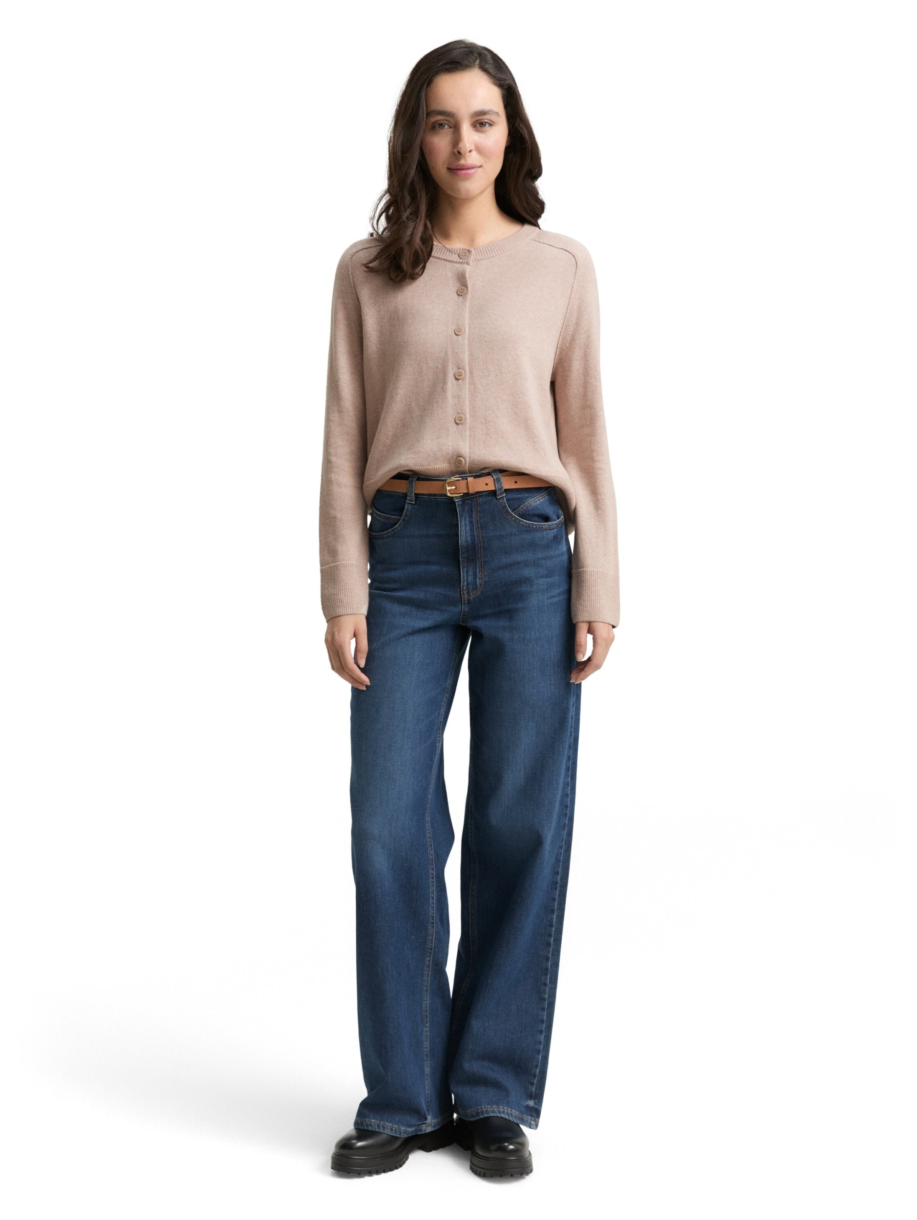 TOM TAILOR CASUAL WOMEN Knit Cardigan with saddle Freizeitpullover TOM TAILOR CASUAL WOMEN