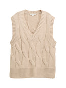 TOM TAILOR CASUAL WOMEN knit vest with cable structure Freizeitpullover TOM TAILOR CASUAL WOMEN 38330 S