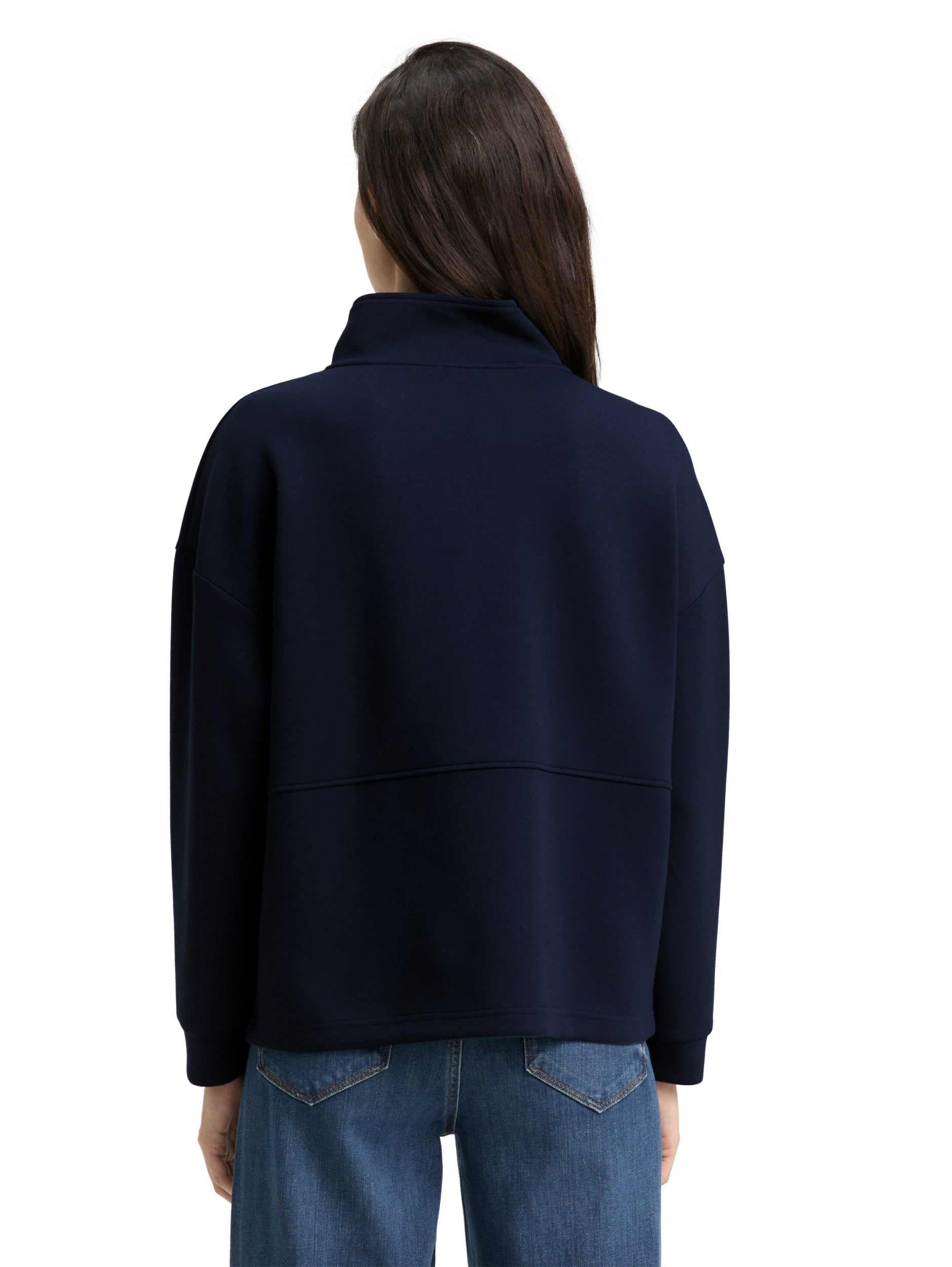 TOM TAILOR CASUAL WOMEN sweatshirt scuba troyer Freizeitpullover TOM TAILOR CASUAL WOMEN