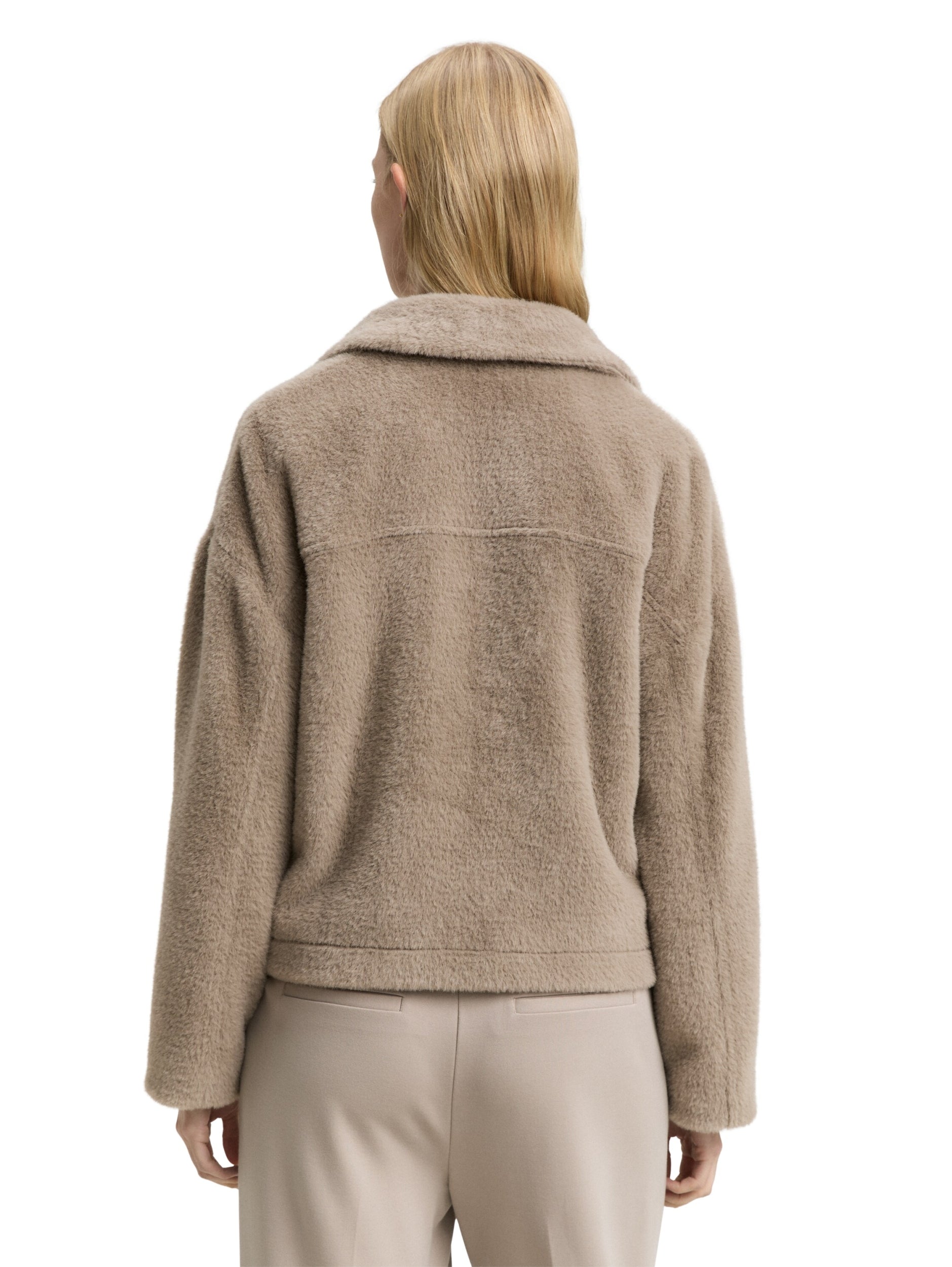 TOM TAILOR CASUAL WOMEN cosy shirt jacket Freizeitjacken TOM TAILOR CASUAL WOMEN