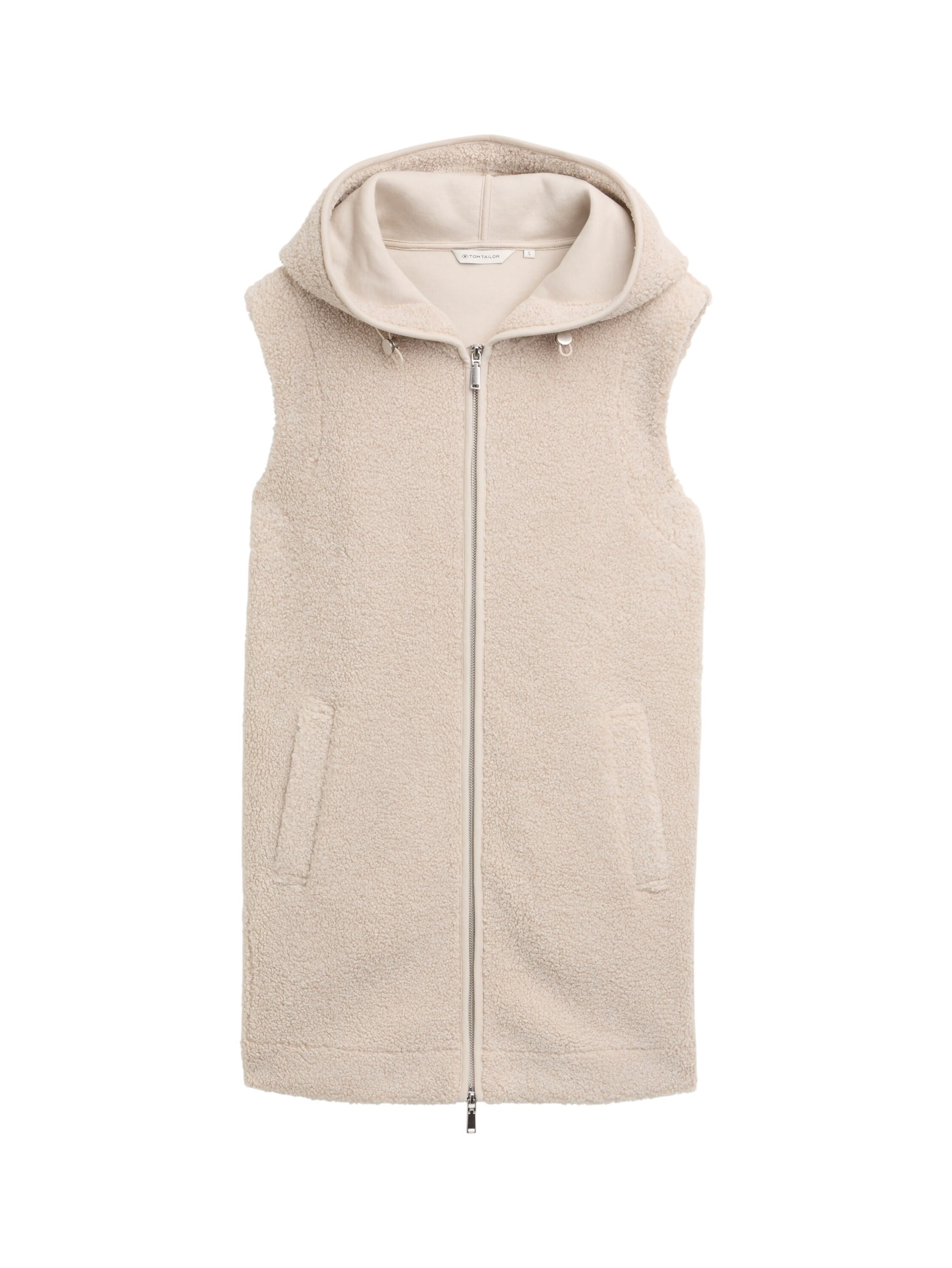 TOM TAILOR CASUAL WOMEN Sweatvest long teddy Freizeitpullover TOM TAILOR CASUAL WOMEN 39348 S