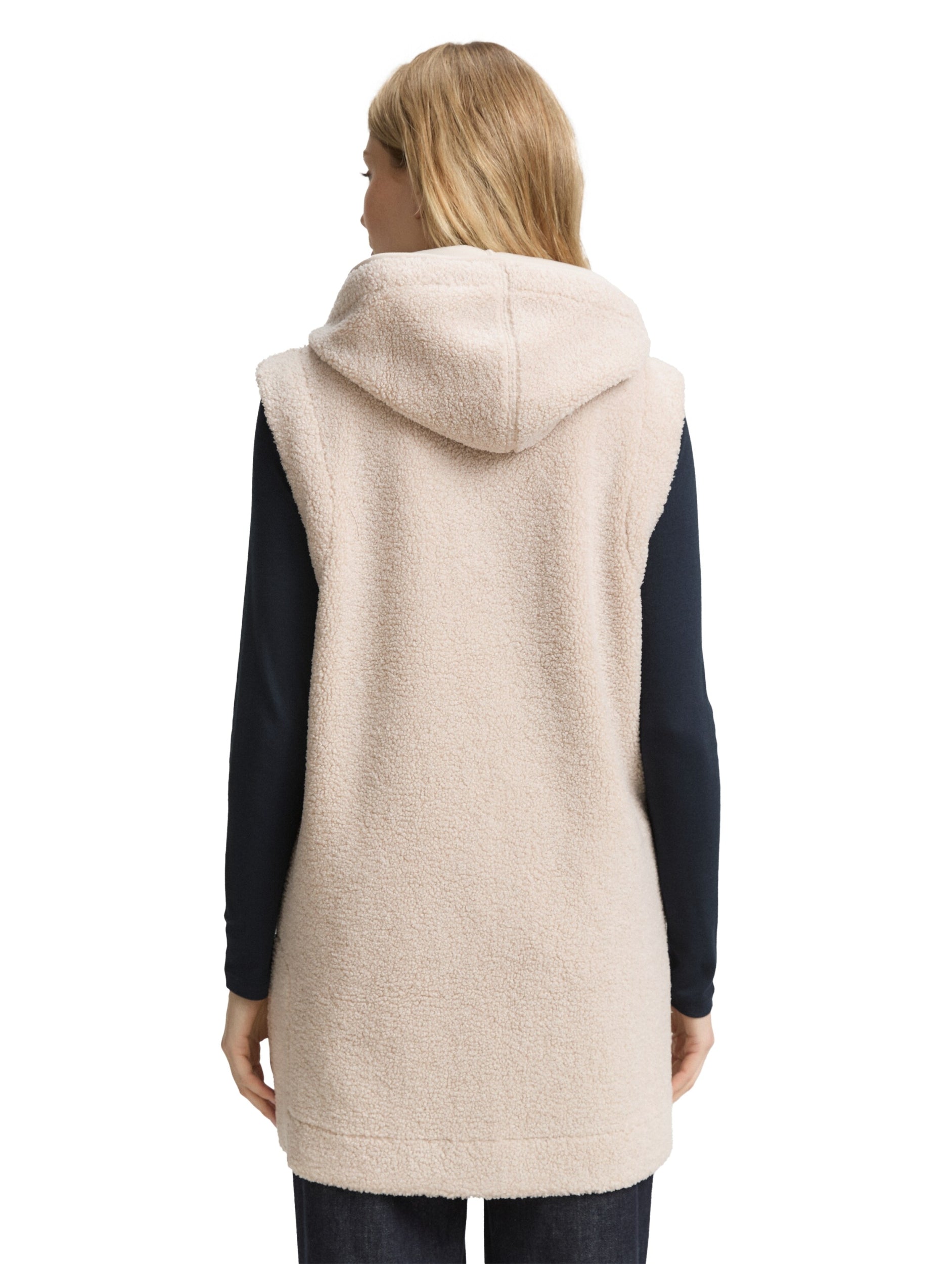 TOM TAILOR CASUAL WOMEN Sweatvest long teddy Freizeitpullover TOM TAILOR CASUAL WOMEN