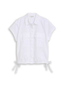 TOM TAILOR CASUAL WOMEN blouse poplin shortsleeves Freizeitshirts /-blusen TOM TAILOR CASUAL WOMEN 20000 36
