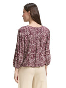 TOM TAILOR CASUAL WOMEN blouse with feminine V-neck Freizeitshirts /-blusen TOM TAILOR CASUAL WOMEN