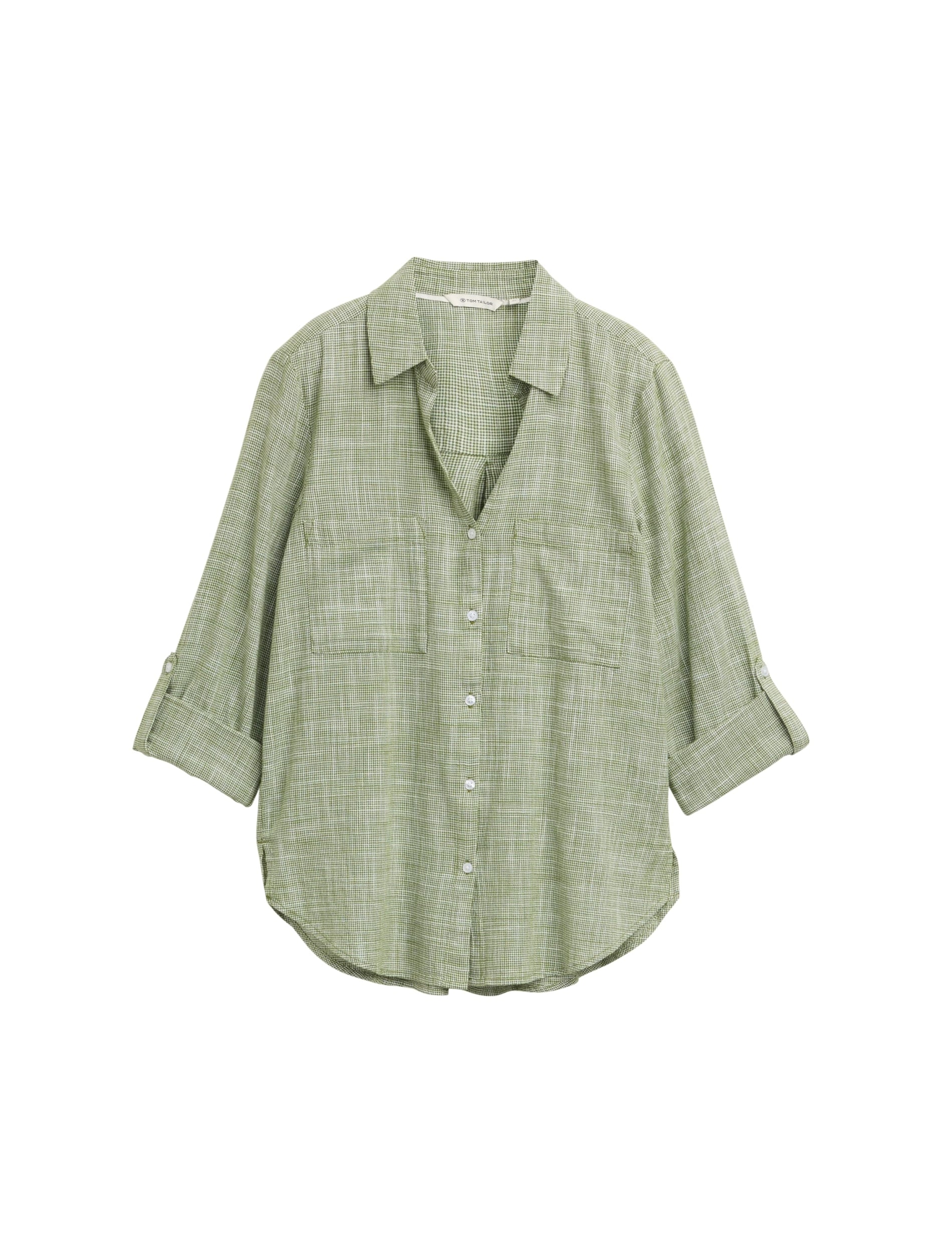 TOM TAILOR CASUAL WOMEN blouse with slub struc Freizeitshirts /-blusen TOM TAILOR CASUAL WOMEN 38802 34