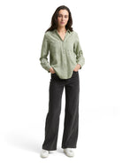 TOM TAILOR CASUAL WOMEN blouse with slub struc Freizeitshirts /-blusen TOM TAILOR CASUAL WOMEN