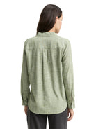 TOM TAILOR CASUAL WOMEN blouse with slub struc Freizeitshirts /-blusen TOM TAILOR CASUAL WOMEN