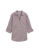 TOM TAILOR CASUAL WOMEN blouse with slub struc Freizeitshirts /-blusen TOM TAILOR CASUAL WOMEN 16427 36