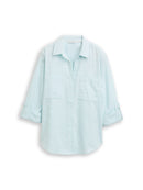 TOM TAILOR CASUAL WOMEN blouse with slub struc Freizeitshirts /-blusen TOM TAILOR CASUAL WOMEN 40028 36
