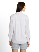 TOM TAILOR CASUAL WOMEN blouse with slub struc