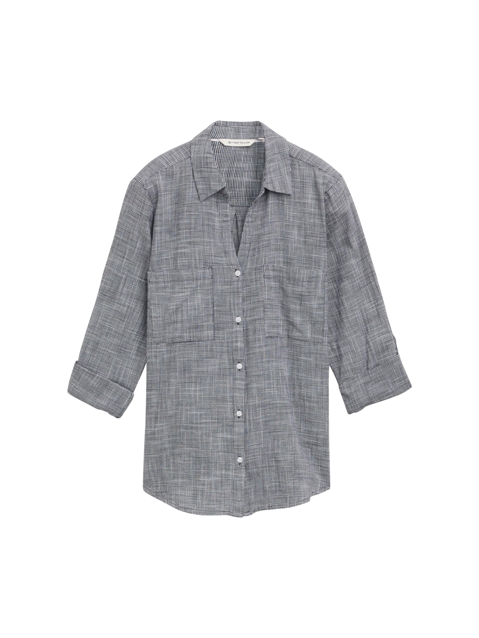 TOM TAILOR CASUAL WOMEN BLOUSE WITH SLUB STRUCTURE NOS Freizeitshirts /-blusen TOM TAILOR CASUAL WOMEN 37495 36