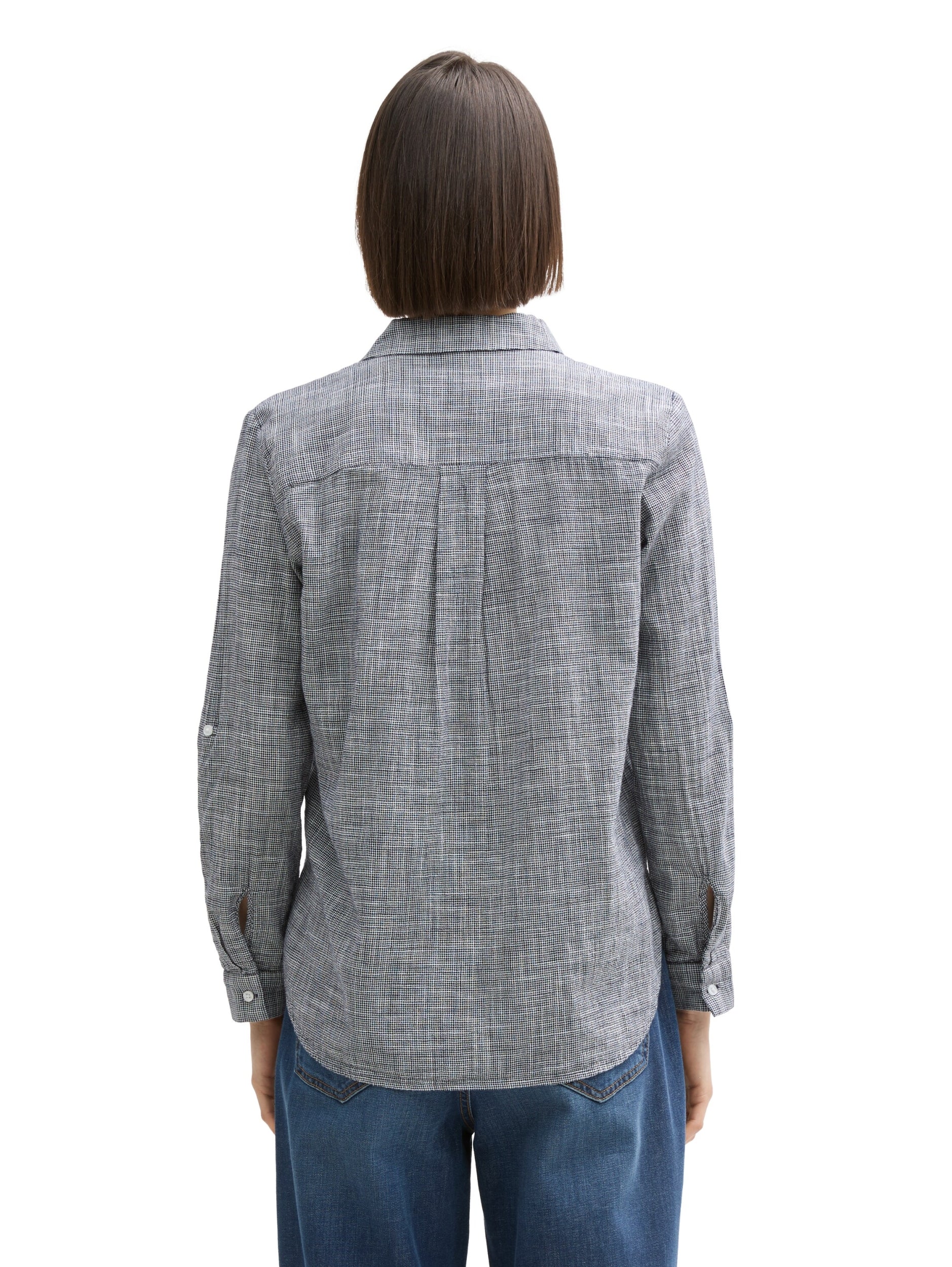 TOM TAILOR CASUAL WOMEN BLOUSE WITH SLUB STRUCTURE NOS Freizeitshirts /-blusen TOM TAILOR CASUAL WOMEN