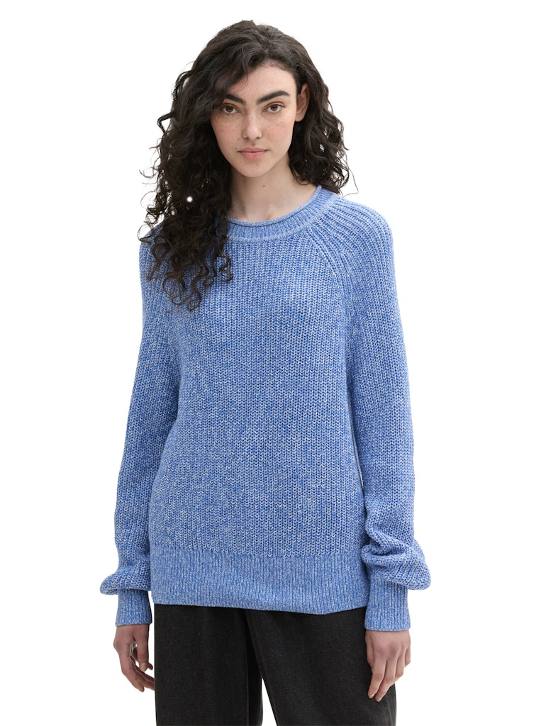 TOM TAILOR DENIM WOMEN CREW NECK PULLOVER 31646 SOFT SUMMER PINK Freizeitpullover TOM TAILOR DENIM WOMEN