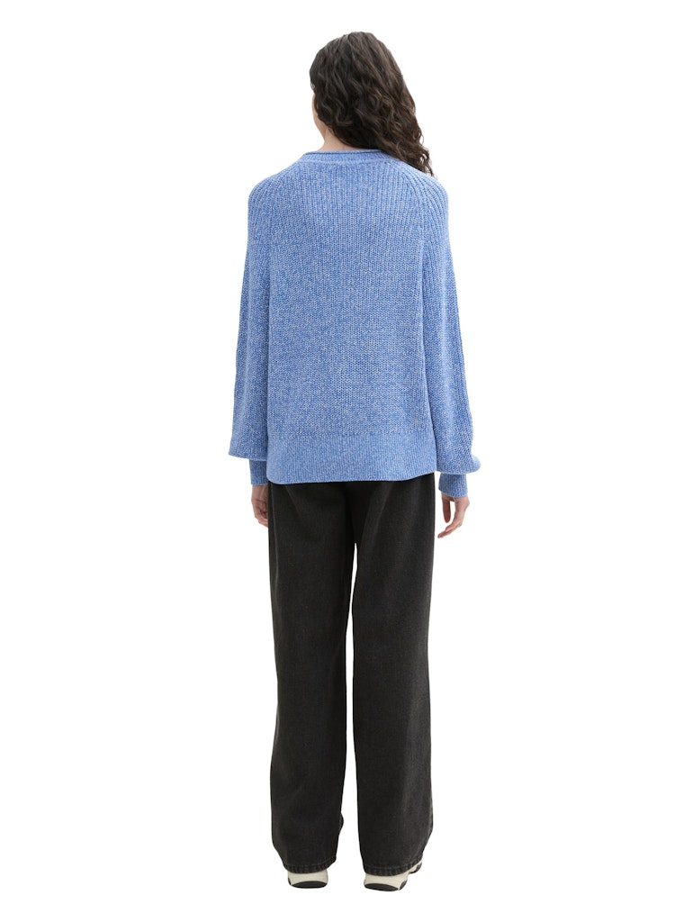 TOM TAILOR DENIM WOMEN CREW NECK PULLOVER 31646 SOFT SUMMER PINK Freizeitpullover TOM TAILOR DENIM WOMEN