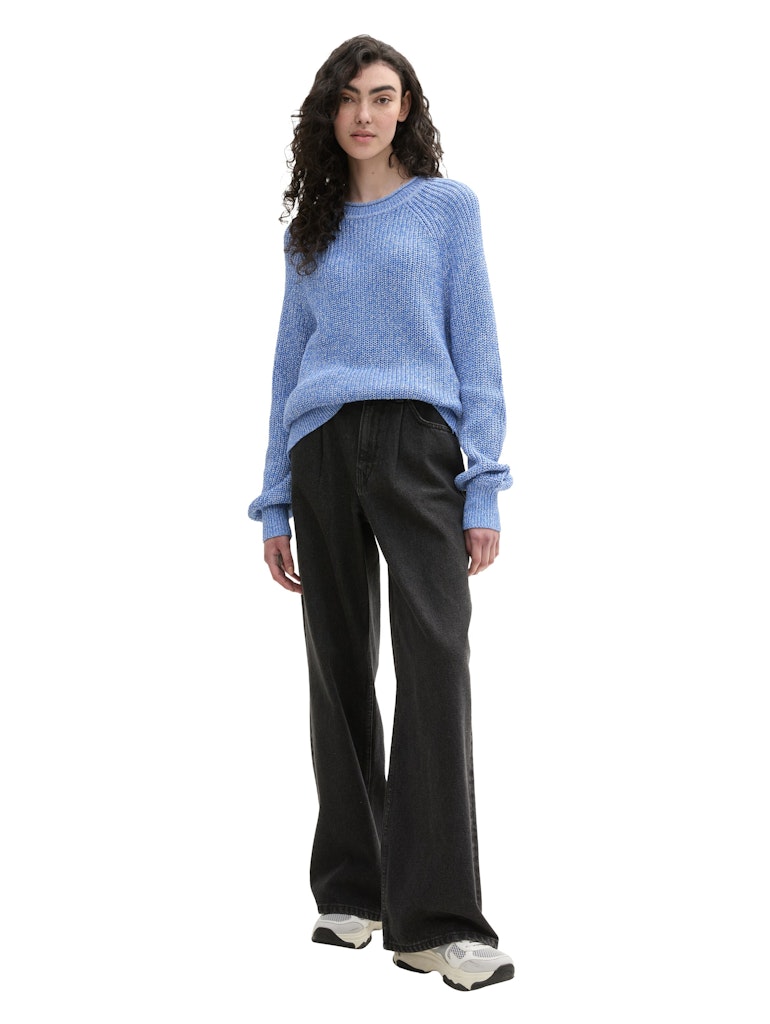 TOM TAILOR DENIM WOMEN CREW NECK PULLOVER 31646 SOFT SUMMER PINK Freizeitpullover TOM TAILOR DENIM WOMEN