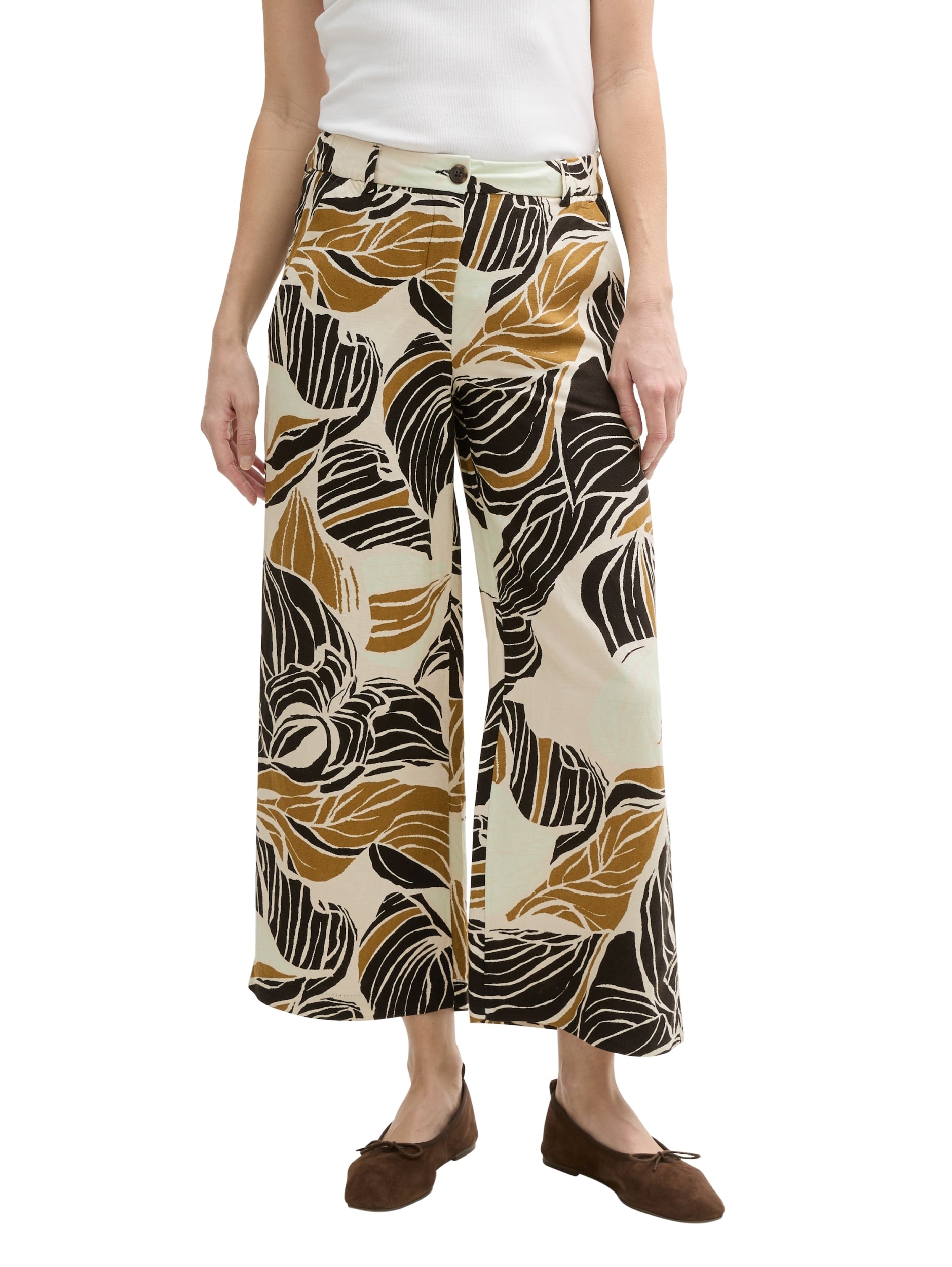 TOM TAILOR CASUAL WOMEN Culotte linen pants Freizeithosen TOM TAILOR CASUAL WOMEN