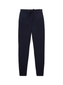 TOM TAILOR CASUAL WOMEN Jersey Loose Fit Pants Ankle NOS Freizeithosen TOM TAILOR CASUAL WOMEN 60 real navy blue 34/32