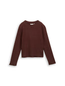 TOM TAILOR CASUAL WOMEN knit milano funnel-neck pullover