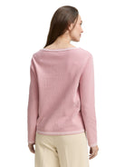 TOM TAILOR CASUAL WOMEN knit pullover with bubbl Freizeitpullover TOM TAILOR CASUAL WOMEN