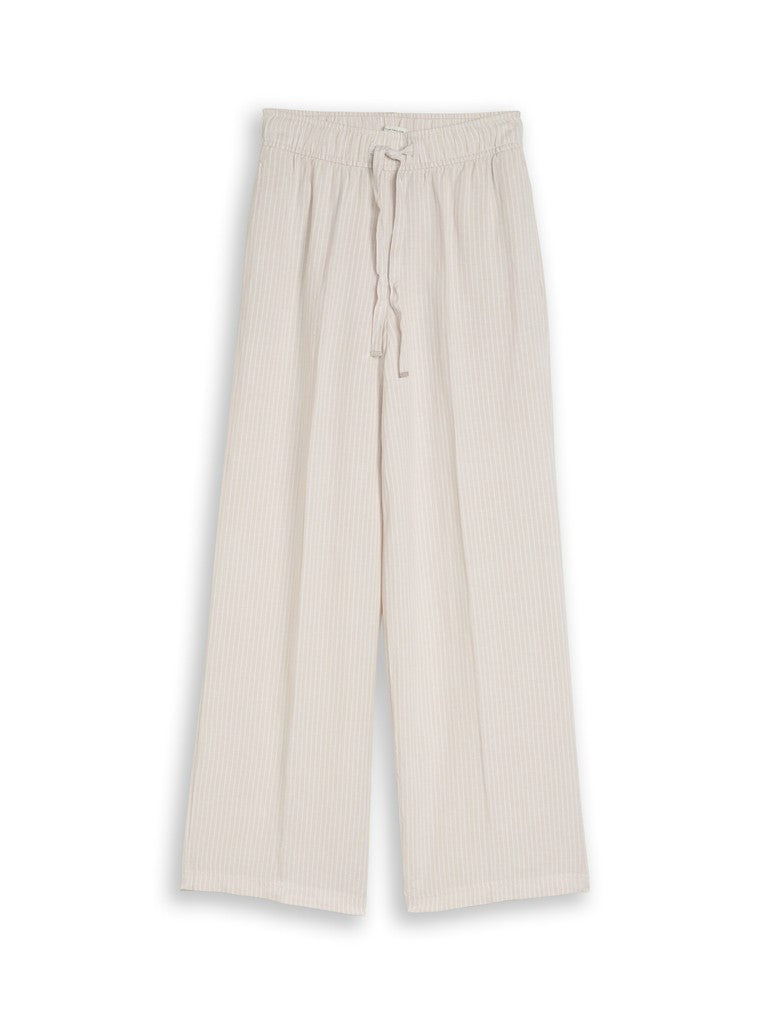 TOM TAILOR CASUAL WOMEN Linen loose fit wide leg pant Freizeithosen TOM TAILOR CASUAL WOMEN 40073 34/30