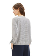TOM TAILOR CASUAL WOMEN STRUCTURED STRIPE T-SHIRT Freizeitshirts /-blusen TOM TAILOR CASUAL WOMEN