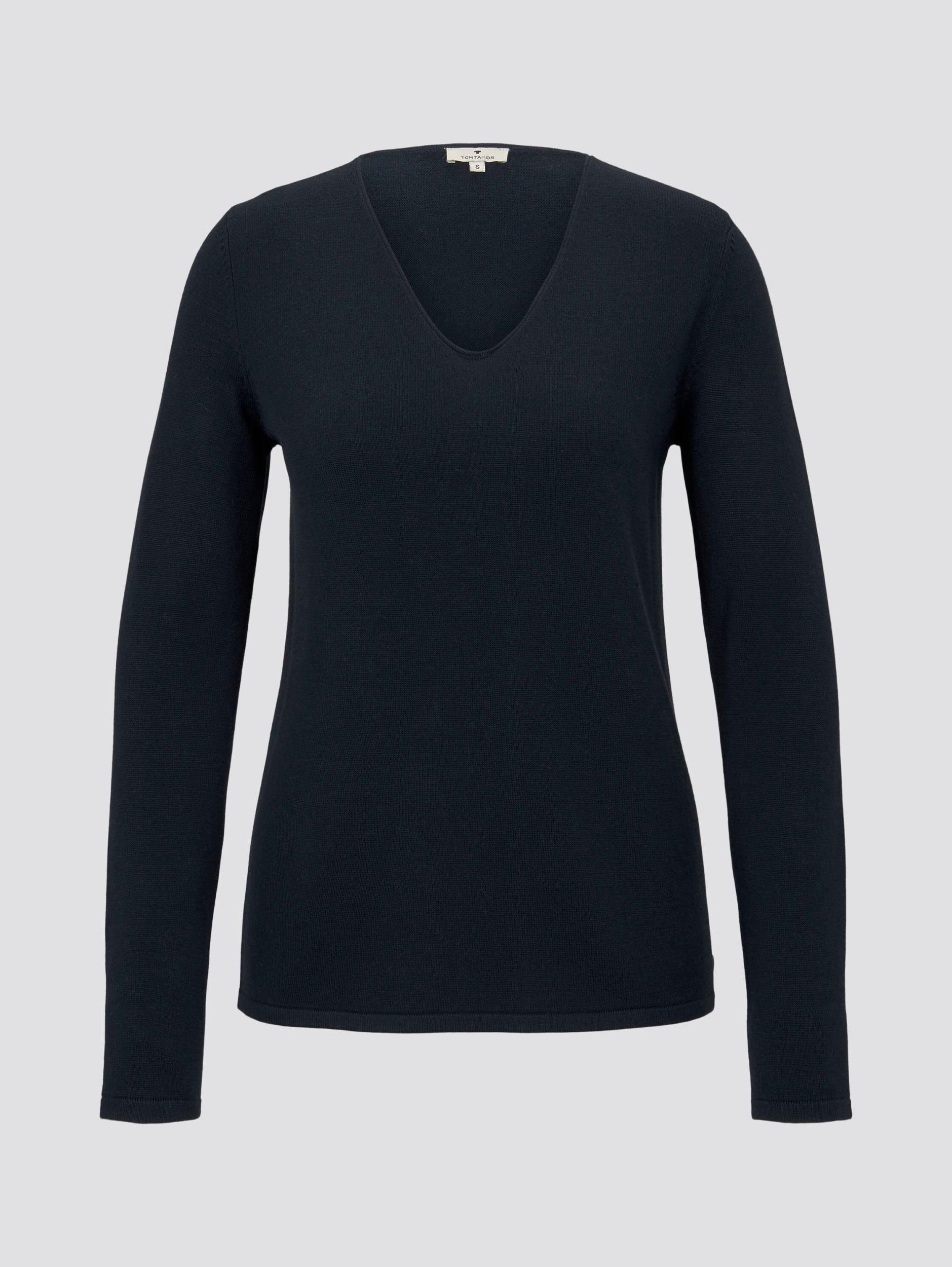 TOM TAILOR CASUAL WOMEN sweater basci v-neck Freizeitpullover TOM TAILOR CASUAL WOMEN 10668 S