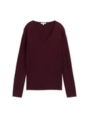 TOM TAILOR CASUAL WOMEN Sweater basic v-neck Freizeitpullover TOM TAILOR CASUAL WOMEN 16427 S