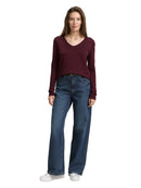 TOM TAILOR CASUAL WOMEN Sweater basic v-neck Freizeitpullover TOM TAILOR CASUAL WOMEN