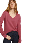TOM TAILOR CASUAL WOMEN Sweater Basic V-Neck NOS