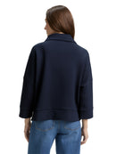 TOM TAILOR CASUAL WOMEN Sweatjacket scuba Freizeitpullover TOM TAILOR CASUAL WOMEN