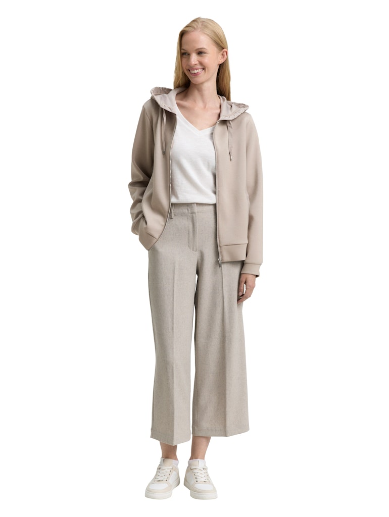 TOM TAILOR CASUAL WOMEN Sweatjacket with hood Freizeitpullover TOM TAILOR CASUAL WOMEN