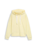 TOM TAILOR CASUAL WOMEN Sweatshirt hoodie w emboss Freizeitpullover TOM TAILOR CASUAL WOMEN Black S
