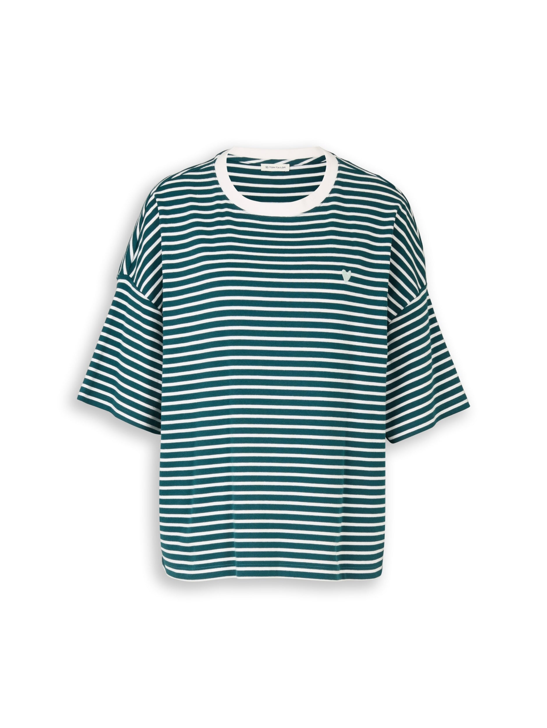 TOM TAILOR CASUAL WOMEN T-schirt oversized stripe Freizeitshirts /-hemden TOM TAILOR CASUAL WOMEN 39829 XS