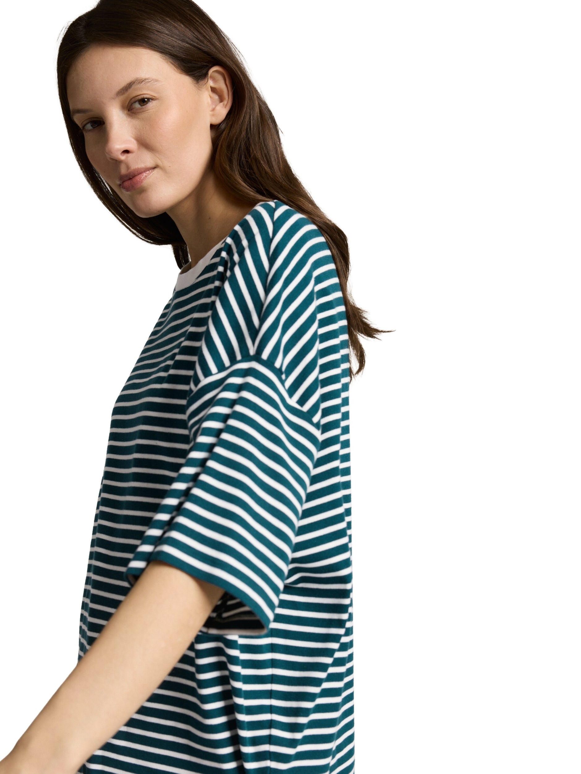 TOM TAILOR CASUAL WOMEN T-schirt oversized stripe Freizeitshirts /-hemden TOM TAILOR CASUAL WOMEN