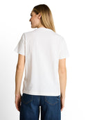 TOM TAILOR CASUAL WOMEN T-shirt basic crew neck print Freizeitshirts /-hemden TOM TAILOR CASUAL WOMEN